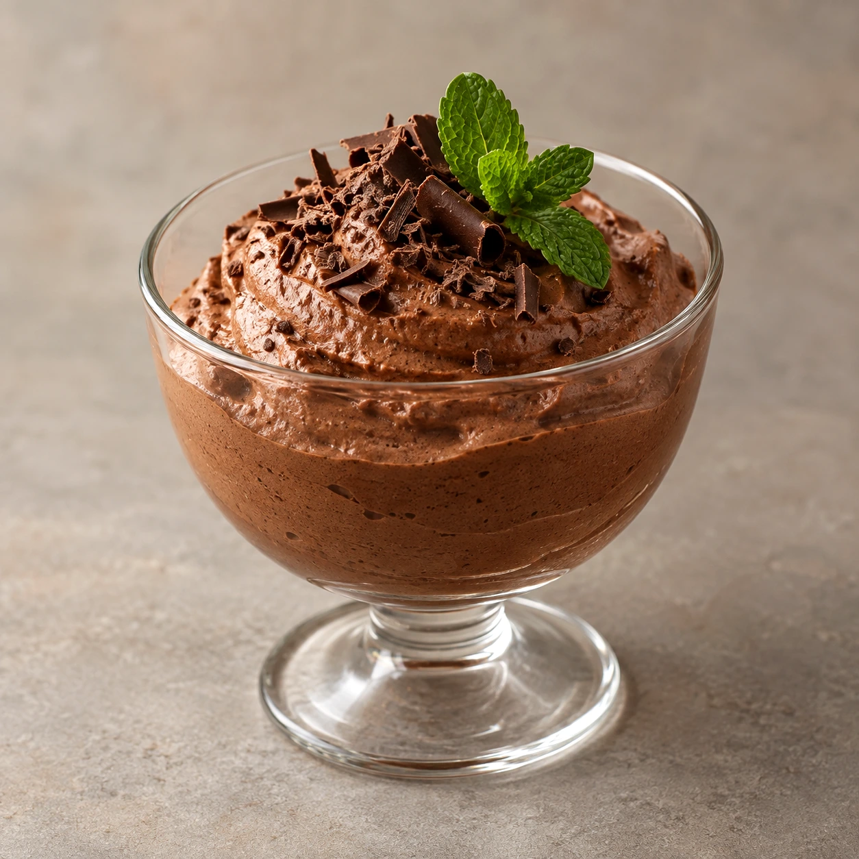 Mousse de chocolate