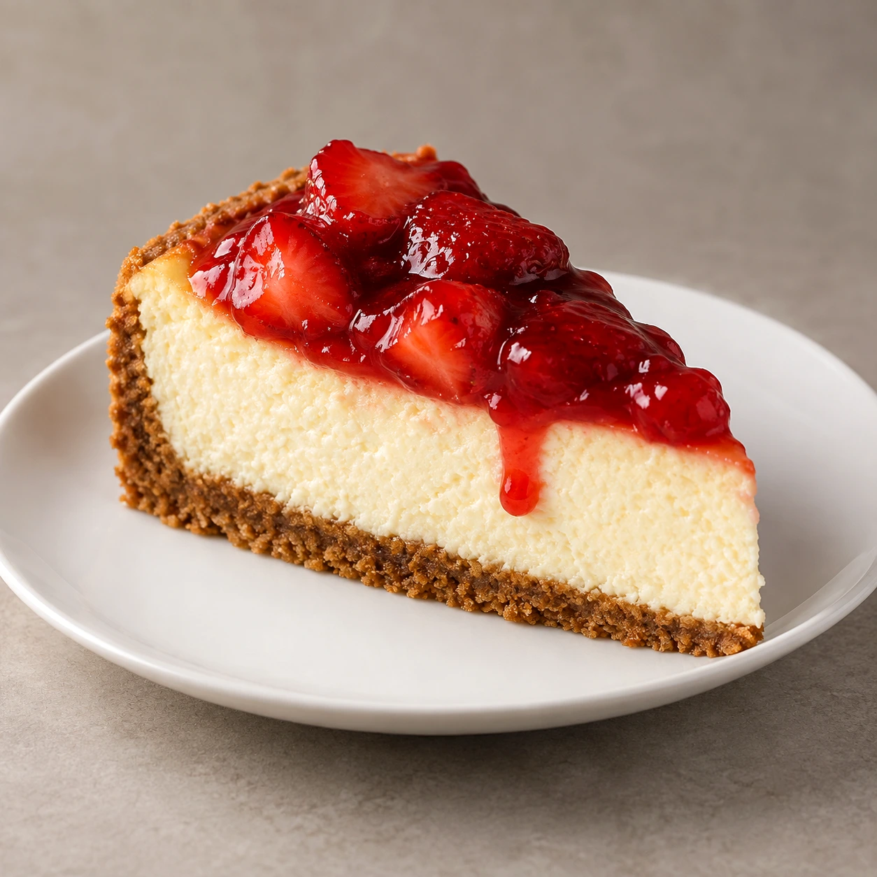 Cheesecake de morango